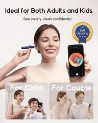 BEBIRD Earsight Plus flexible-tip for safe navigation in the ear canal.