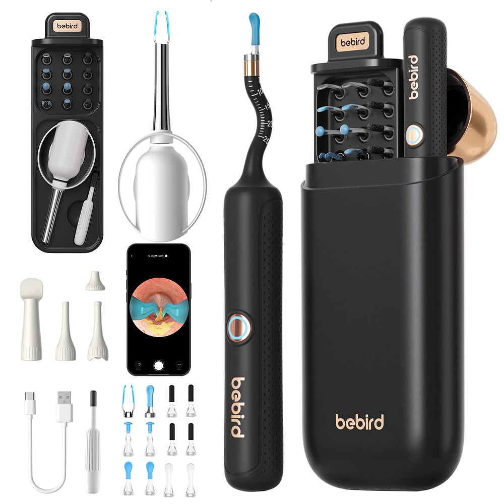 BEBIRD Earsight Plus R37R camera view for safe ear inspection and gentle cleaning
