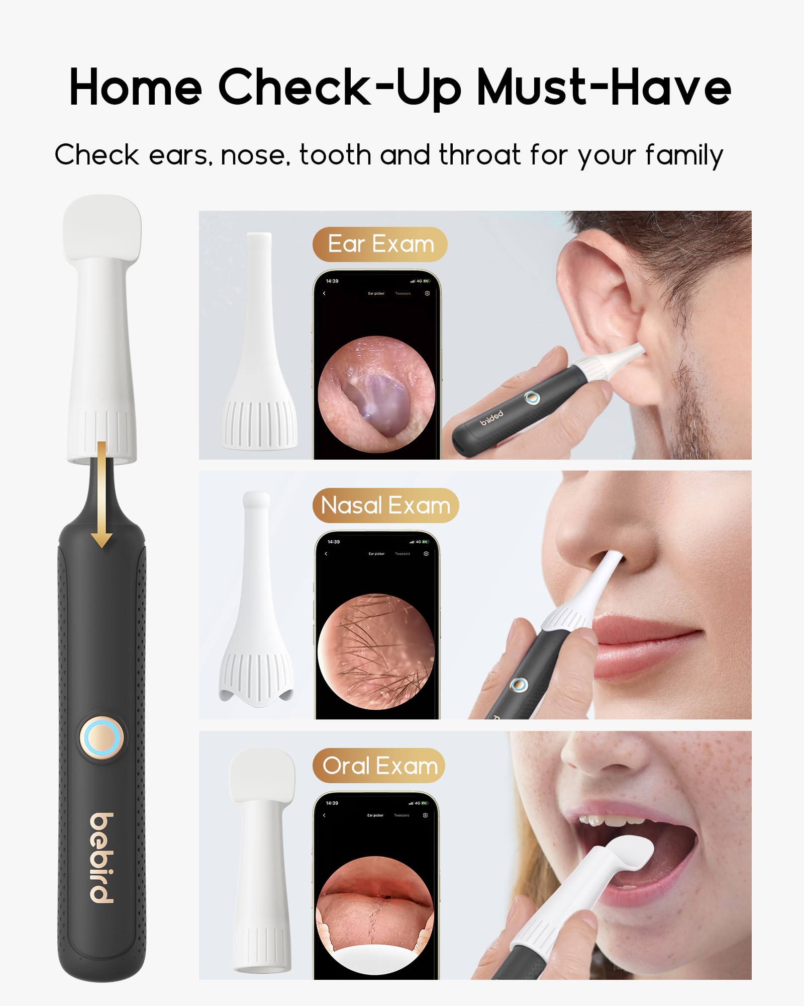 BEBIRD Earsight Plus R37R travel case for on the go care