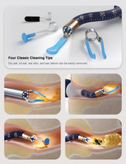 BEBIRD Earsight Plus silicone ear picks for gentle, precise cleaning