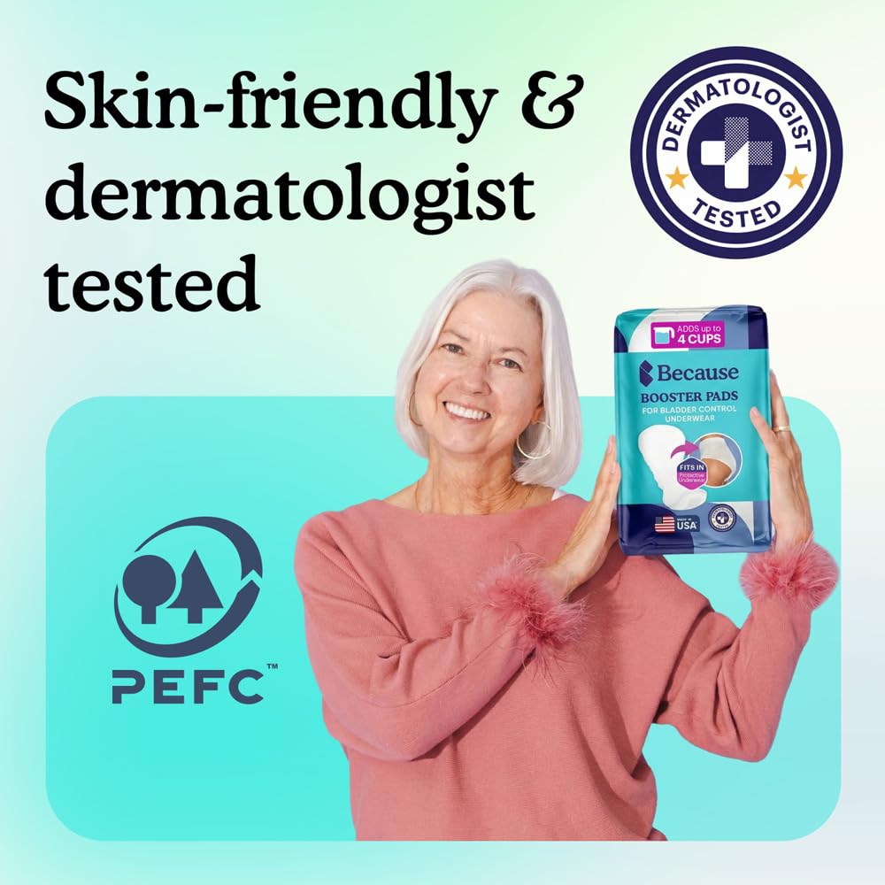 Because 22-count booster pads ready for consistent protection.