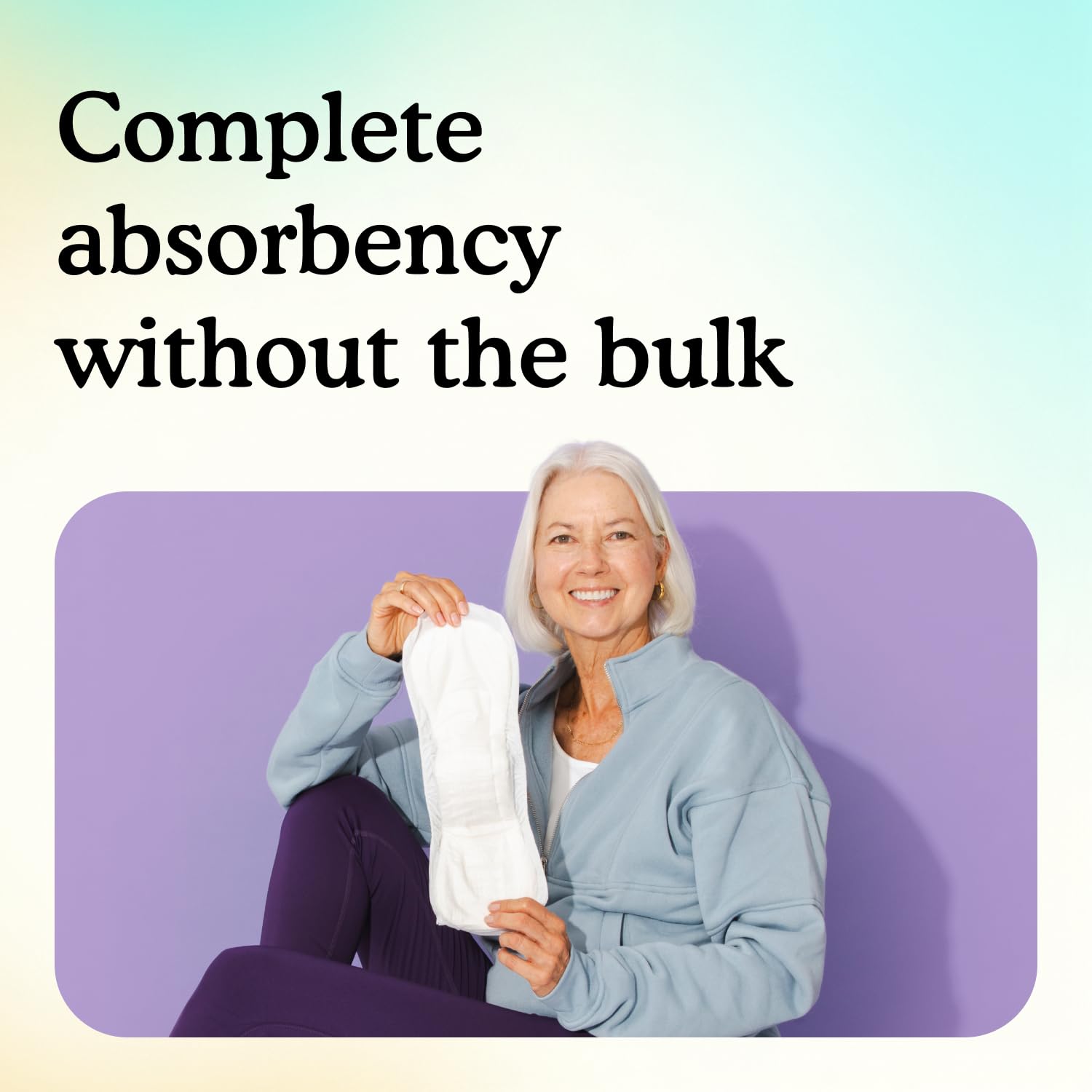 Because Adhesive backing helps prevent slipping or bunching during sleep.
