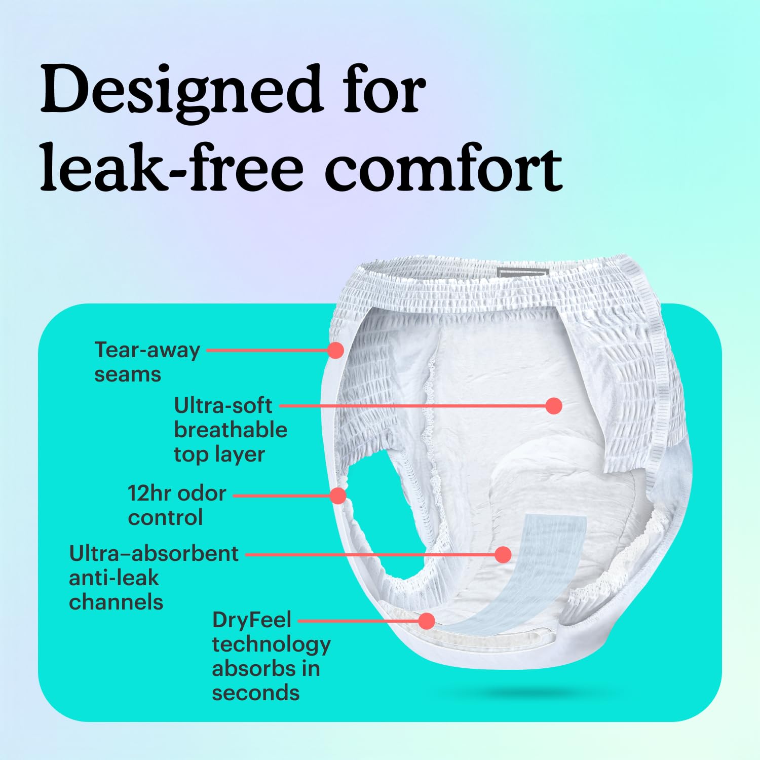 Because fragrance-free and latex-free design supports sensitive skin