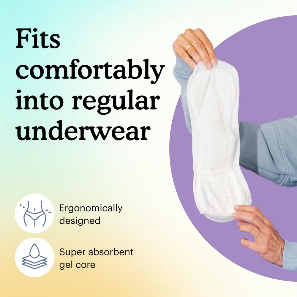 Because Long 14-inch design stays securely in underwear overnight.
