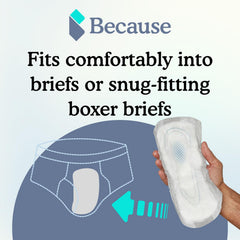 Because Premium Guards inner leg cuffs help prevent leaks at edges
