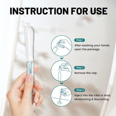 BED GAME discreet tube emphasizes private, clean personal care.
