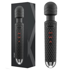 Bed Geek prism massage wand with silicone surface for smooth, controlled relief