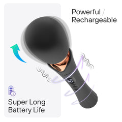Bed Geek soft silicone head massager for comfortable contact