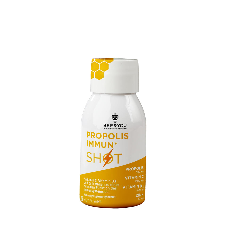 Bee & You orange honey flavor close-up, refreshing and energizing daily boost.