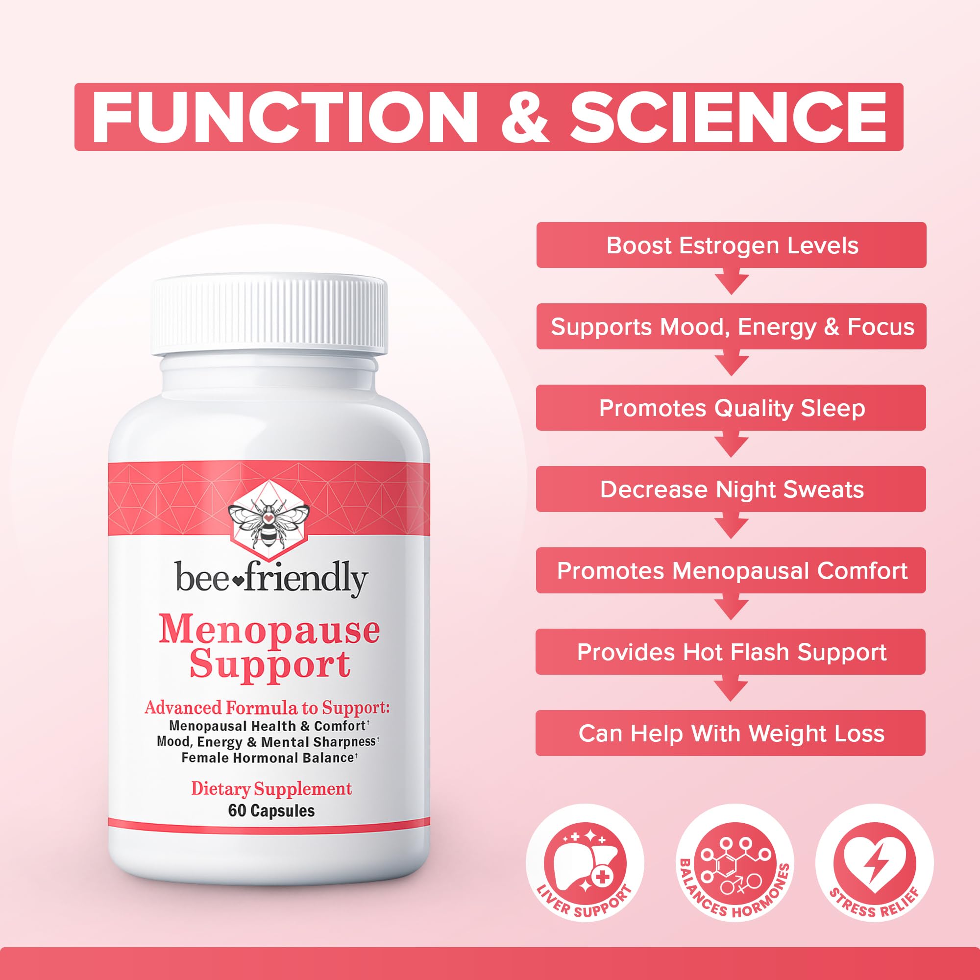 BeeFriendly Ashwagandha KSM-66 capsule for stress resilience