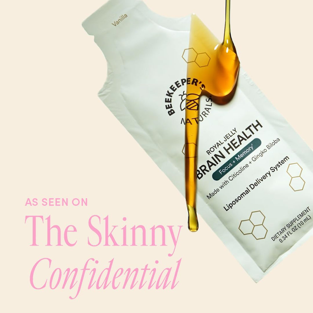 Royal Jelly ingredient close-up from Beekeeper's Naturals Brain Health with 10-HDA