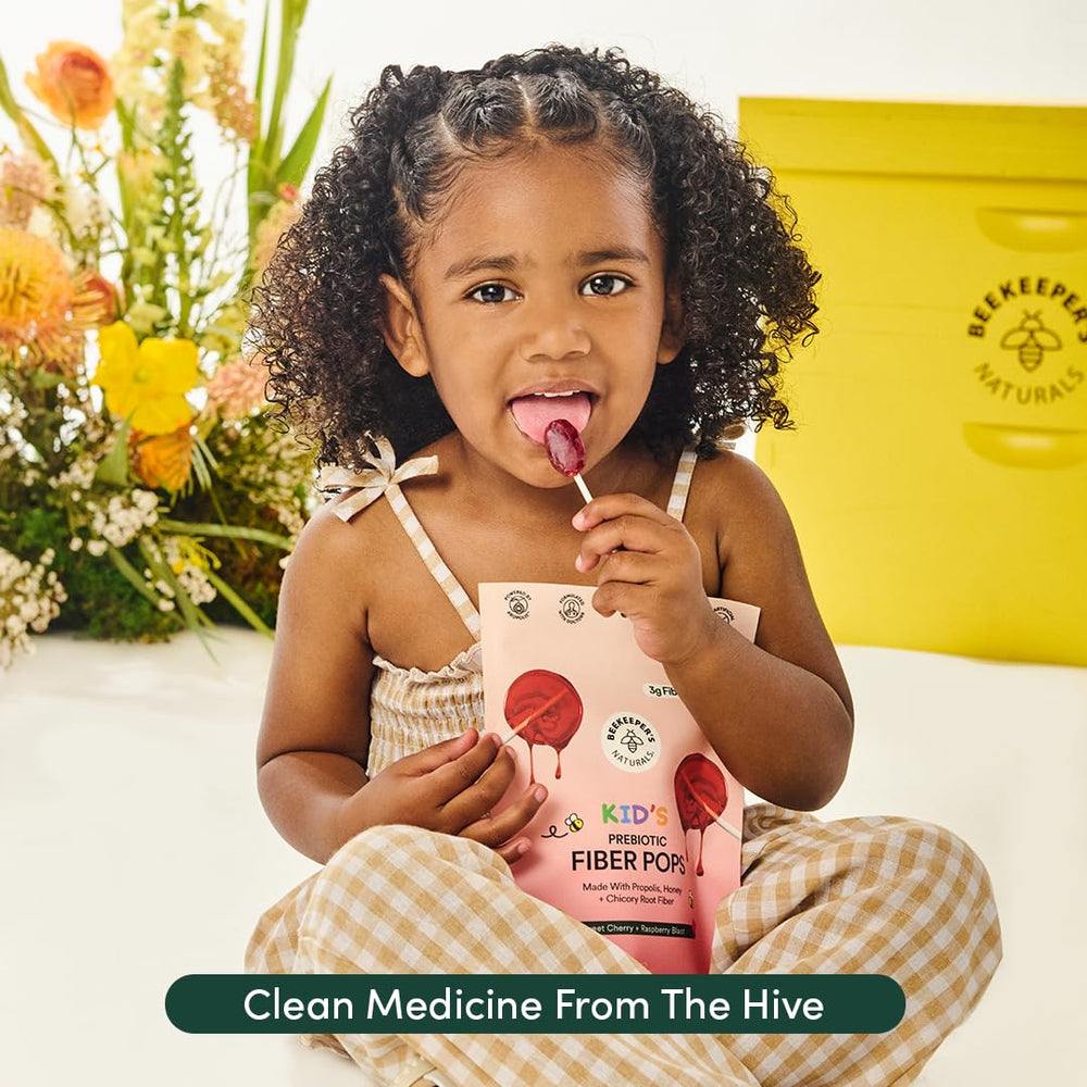 Kids enjoying Beekeeper's Naturals pops, easy on-the-go snack