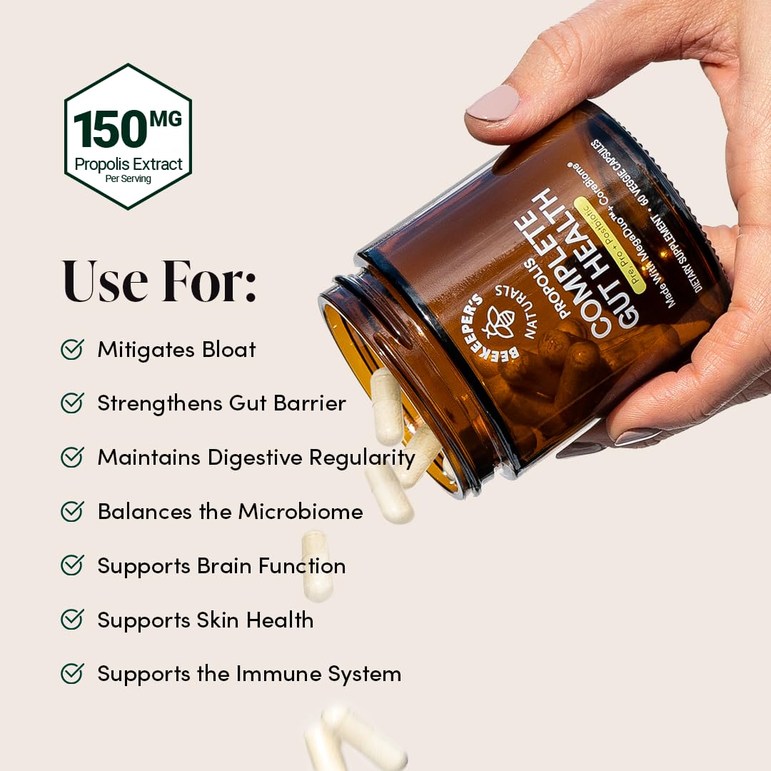 Beekeeper's Naturals CoreBiome postbiotic tributyrate supports gut inflammation regulation