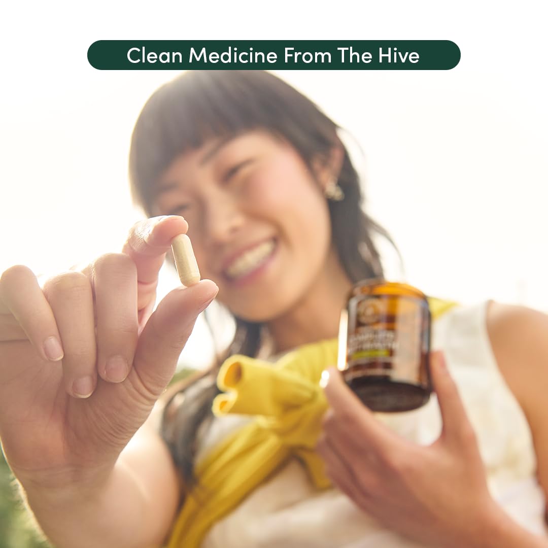 Beekeeper's Naturals daily gut support in a simple daily-use image