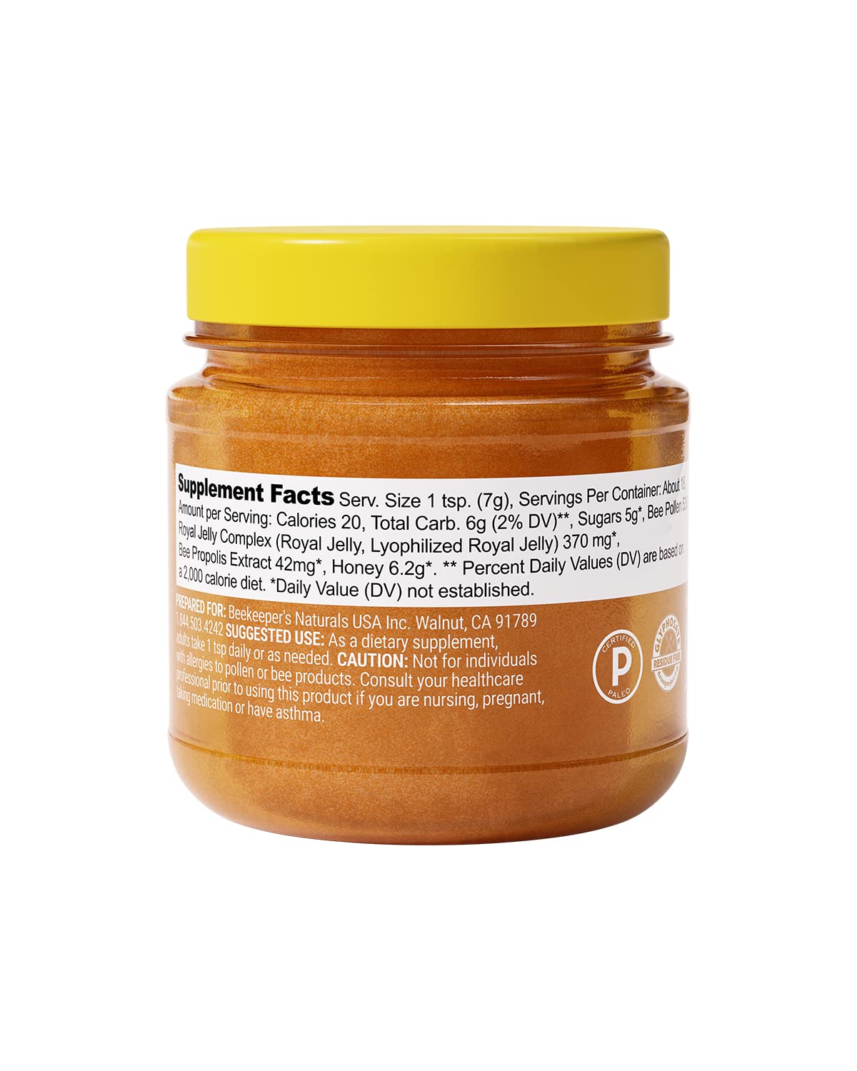 Beekeeper's Naturals Honey spoon captures convenient on-the-go energy moments.