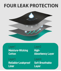 BEENIUBEE exterior cotton layer close-up shows discreet underwear look