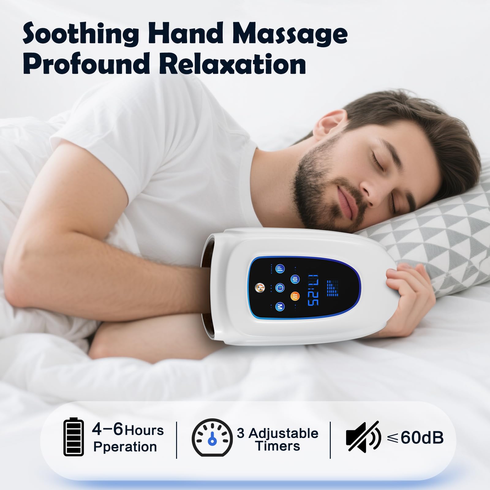 Beetqi device offers 3 modes and 5 gears for personalized massage experiences.