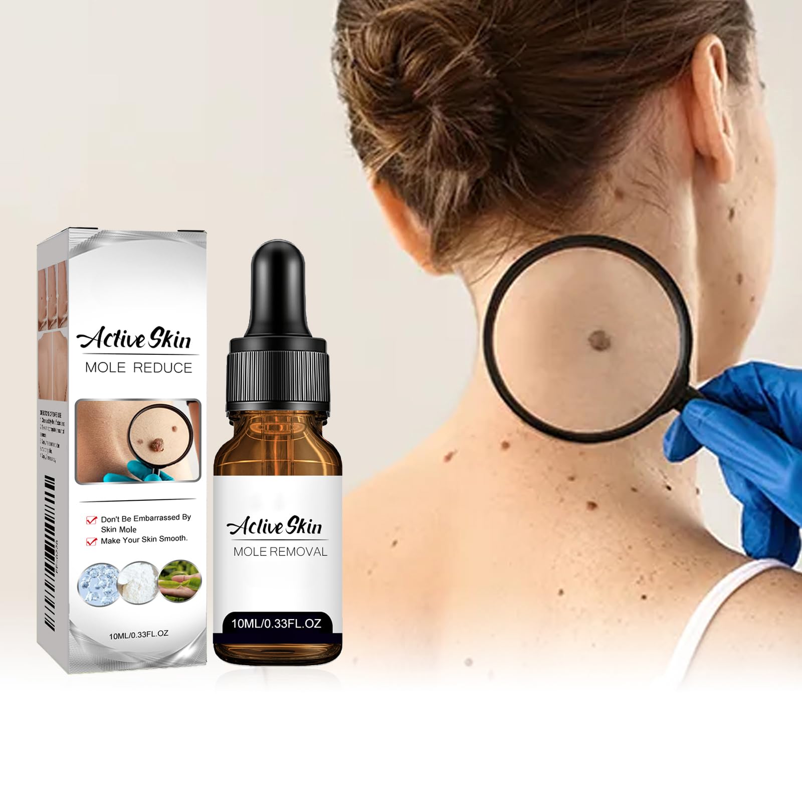 Befada travel size wart remover fits pockets for on-the-go care.