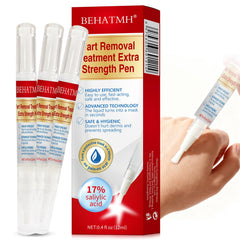 BEHATMH precision-tip wart remover targets the wart with controlled application.