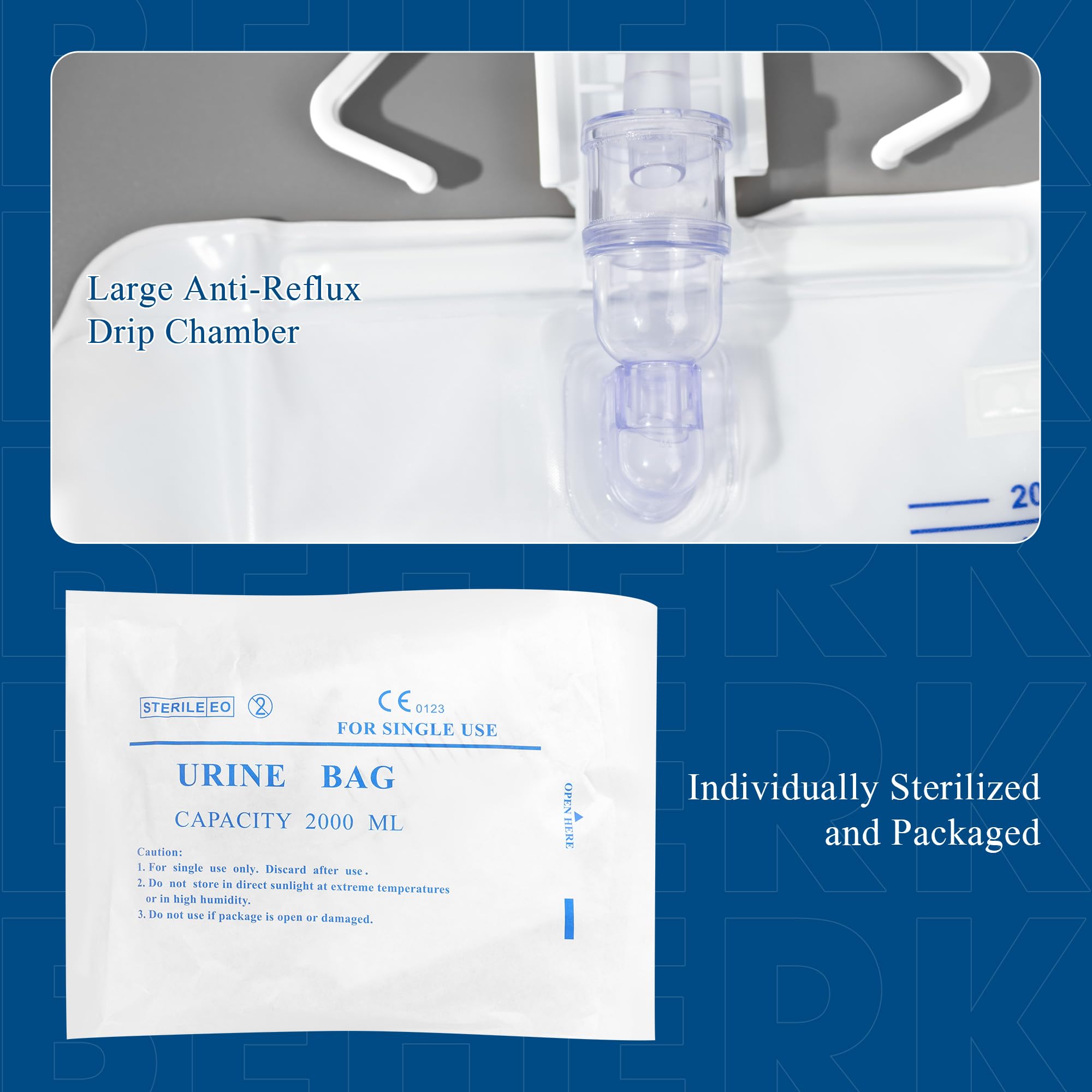 BeHerk system with hook rope and clips for secure bedside attachment