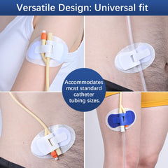 BeHerk catheter leg bag holder adjustable design keeps catheter securely in place
