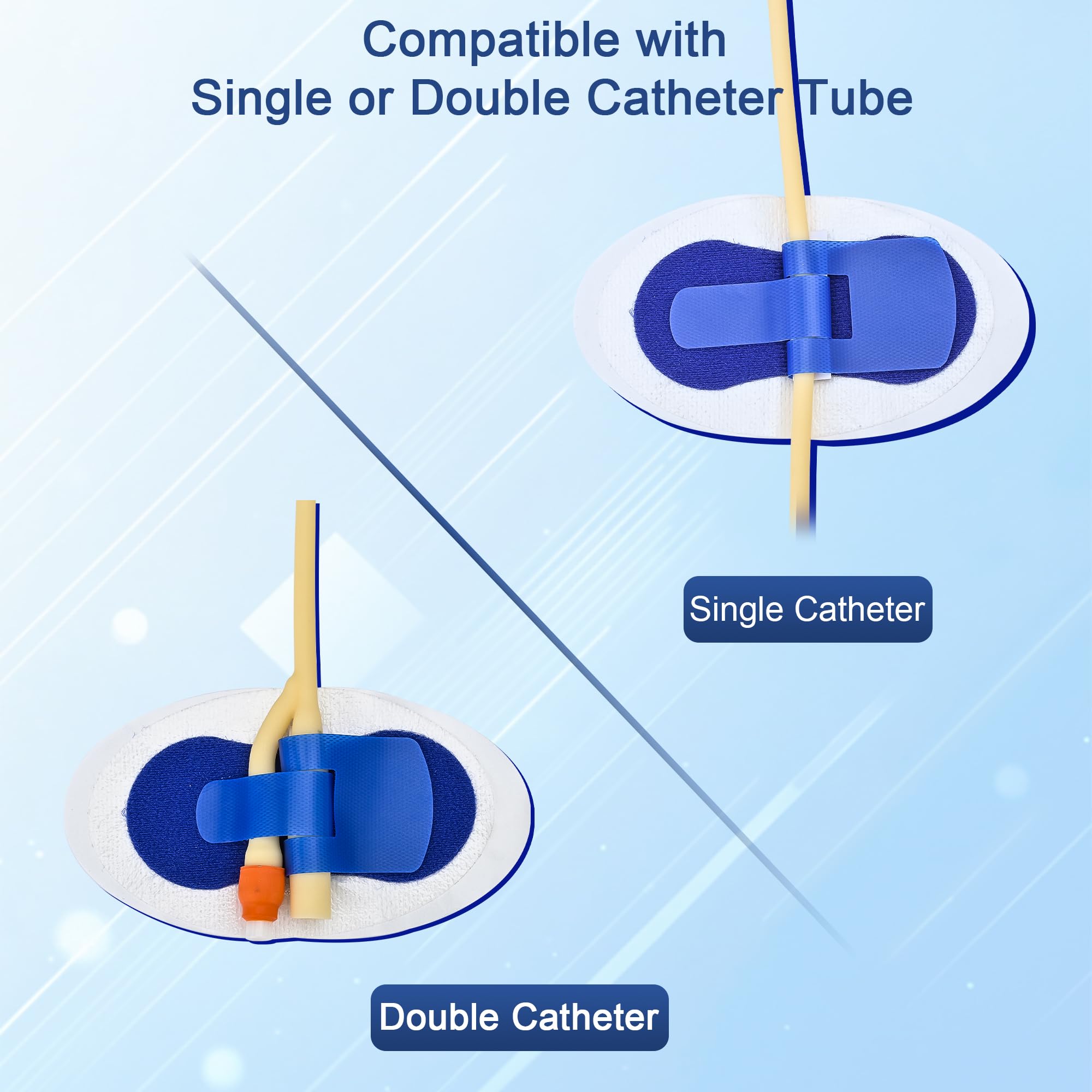 BeHerk catheter tube holder compact design fits discreetly under clothing
