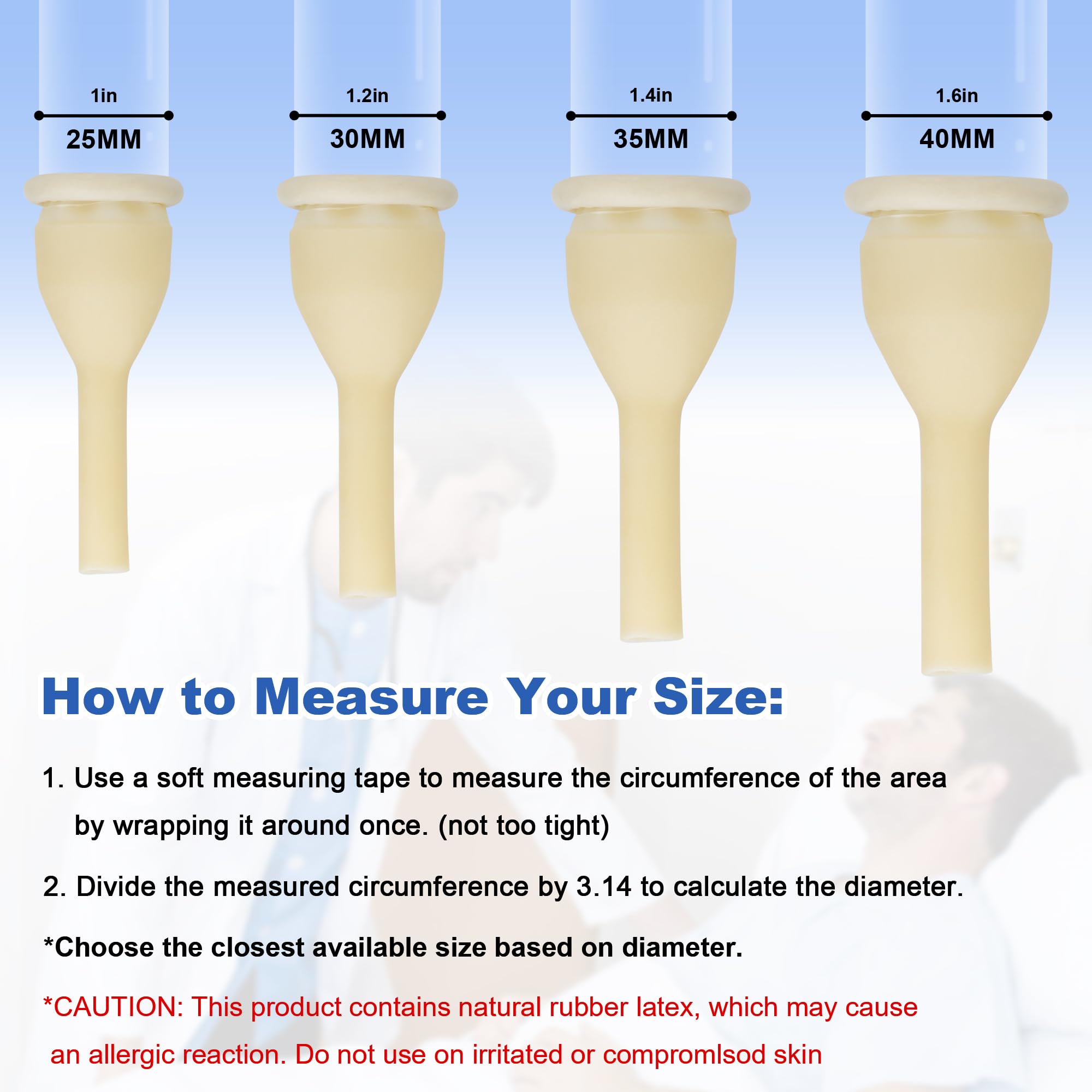 BeHerk external catheter kit with 1000ml leg bag for extended wear.