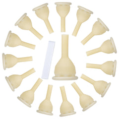 BeHerk 30mm latex catheter packaging for easy on-the-go use