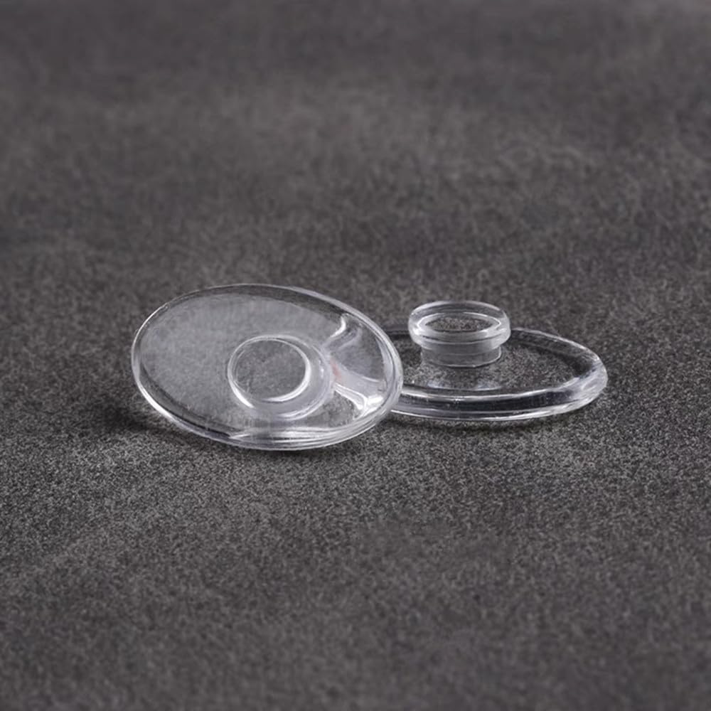 BEHLINE rimless frames nose pads for secure, light wear
