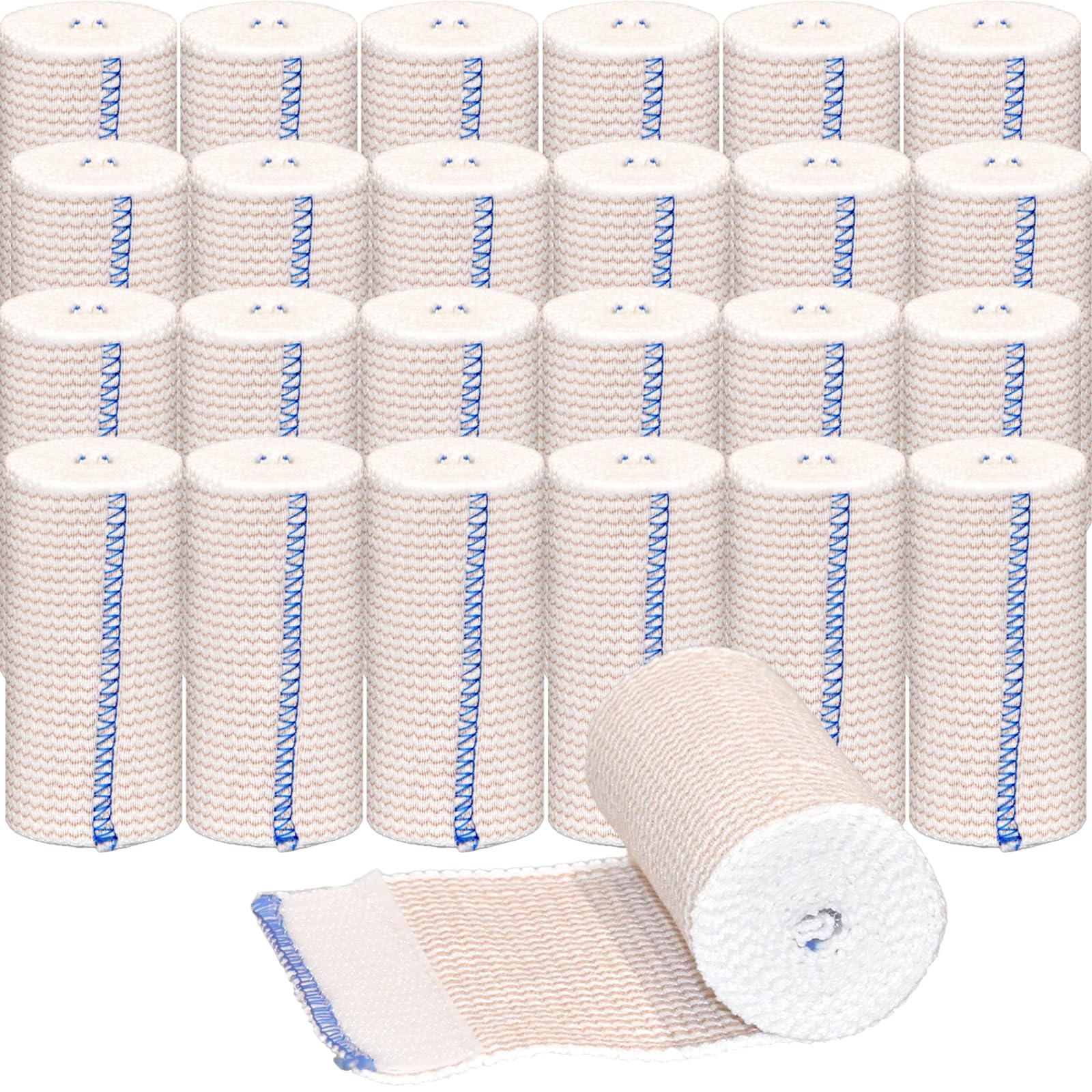 Beieverluck 4-inch elastic wrap product shot shows durable, breathable fabric for comfortable compression.