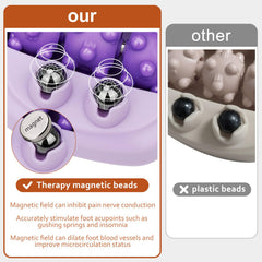 BEIZHAN foot massager roller is portable and lightweight for travel
