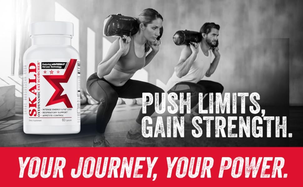BELDT Labs Skald product display conveys potential support for endurance during workouts.