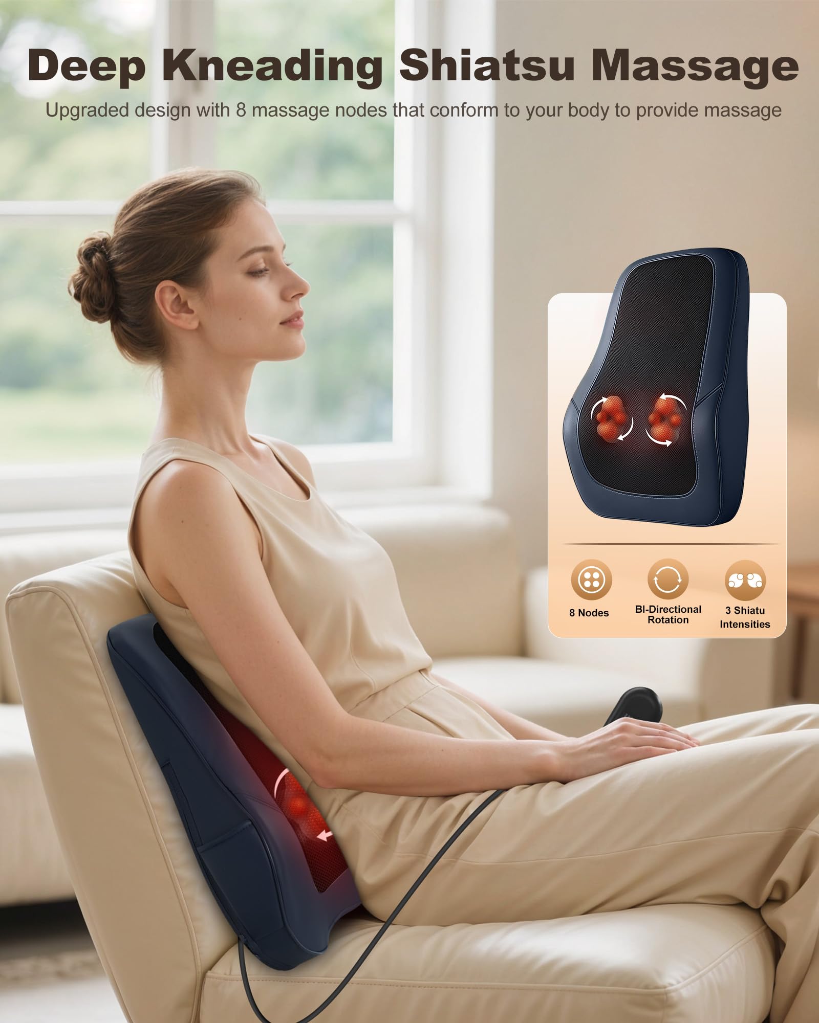 Beleduc massager heat settings deliver soothing warmth during use