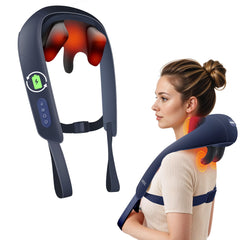 Beleduc neck and shoulder massager with 4D kneading for targeted relief.