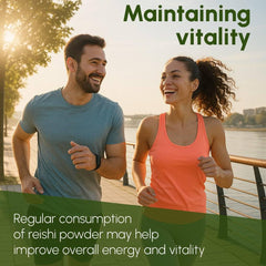 Beleon Reishi powder added to soups or sauces enhances savory cooking