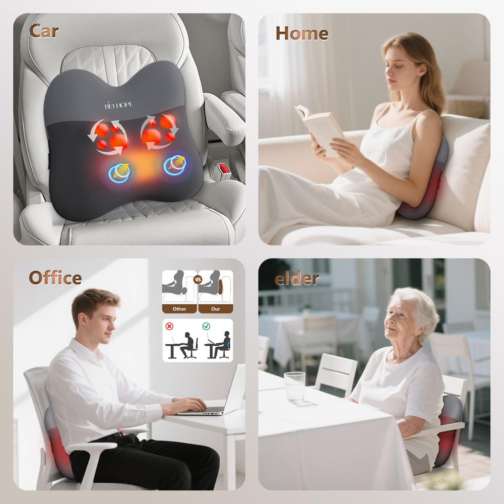 Belhope portable device supports relaxation at home or in the office