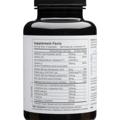 Beli Men Prenatal Multivitamin capsules close-up reveals soft gel capsules for easy daily intake.