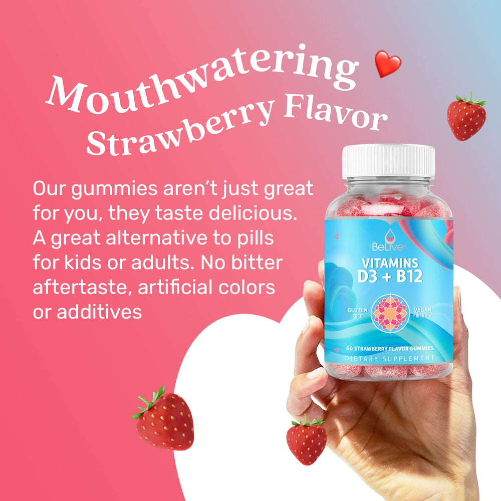 BeLive gummies for family showing 3+ age suitability and broad appeal.