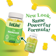BeLive gummies with kid-friendly packaging illustrating family use