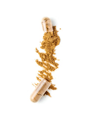 Bella All Natural 60 capsules on table suggests a convenient treatment routine.