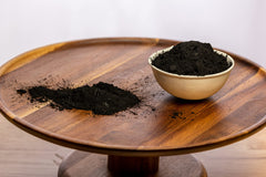 Belle Chemical carbón activado de coco, exfoliante facial suave para piel limpia