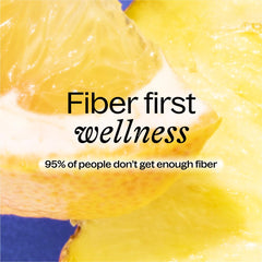 Belli Welli fiber powder dissolves in water for easy daily mixing.