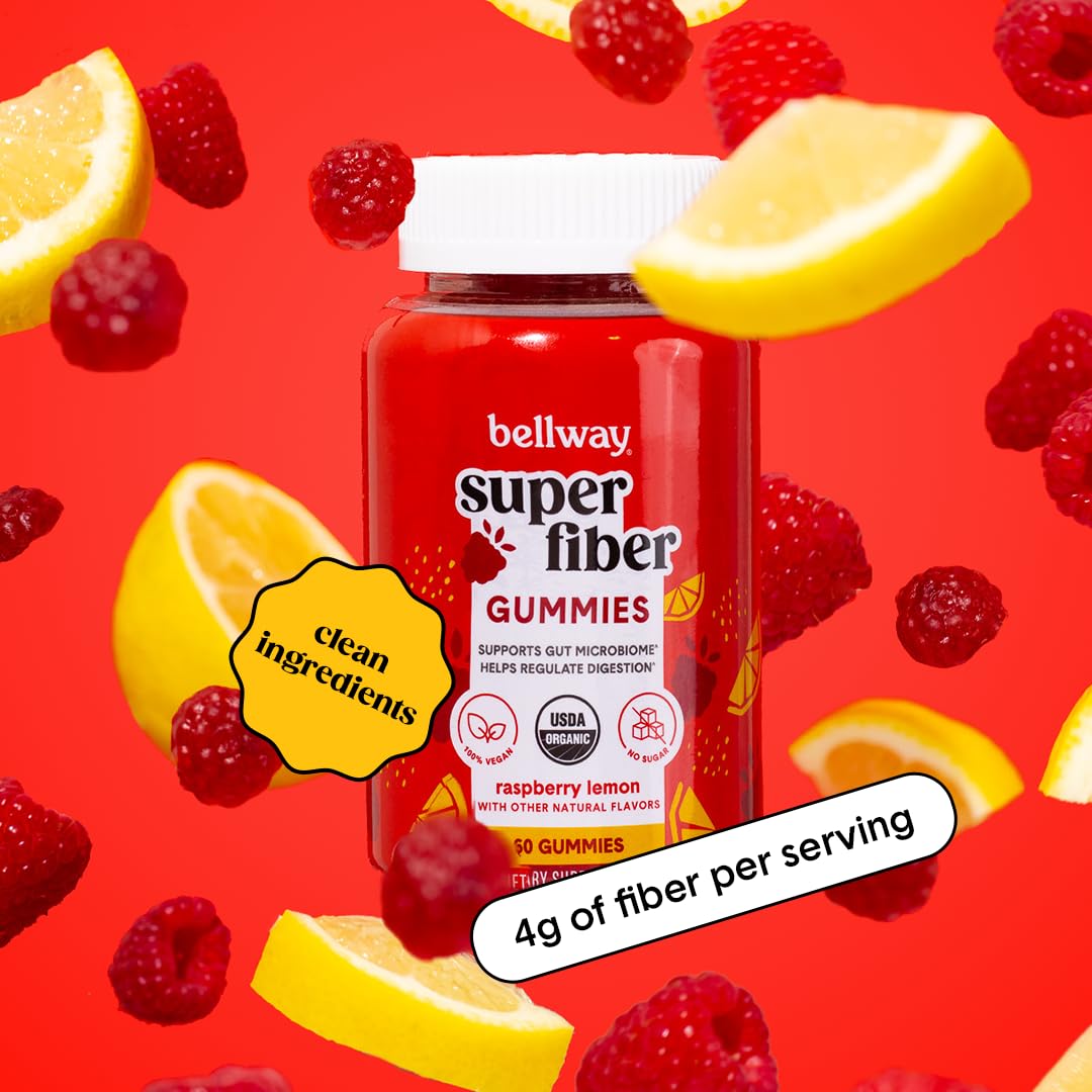 Three Bellway gummies served as a daily fiber boost