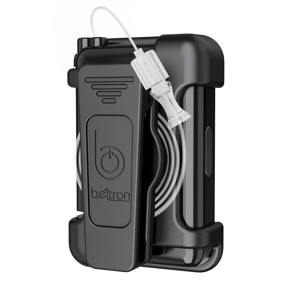 BELTRON left/right-handed adjustment for flexible wear.