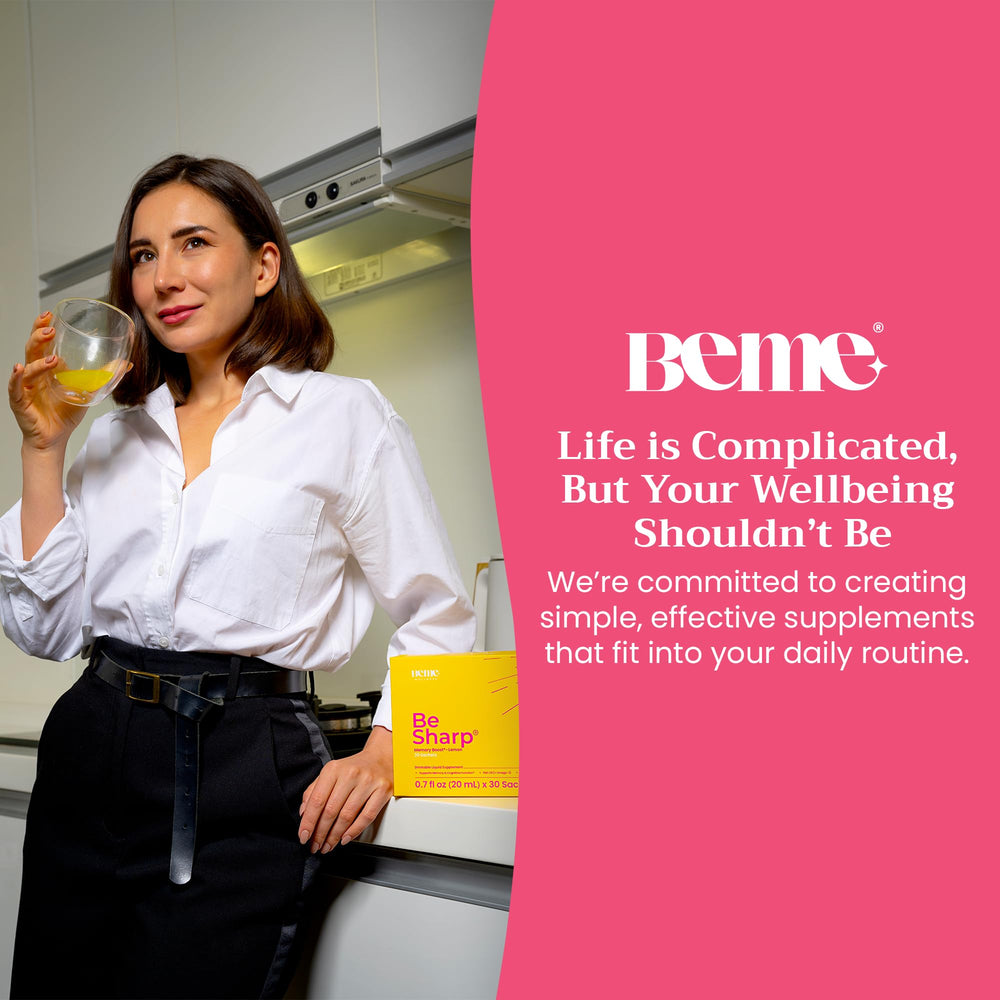 BeMe lifestyle scene for women focusing on cognitive wellness