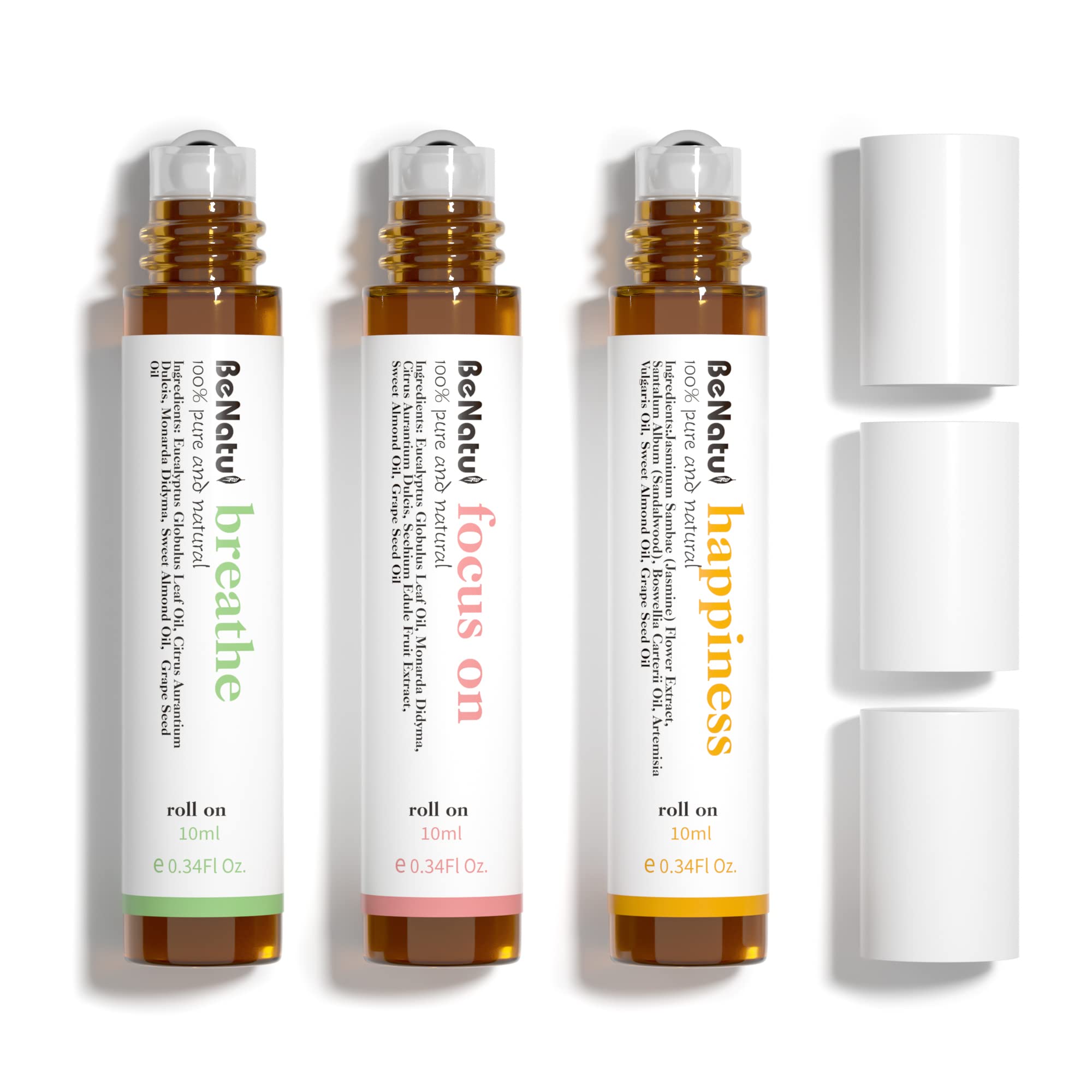 Benatu Breathe blend bottle for a refreshing mind lift.