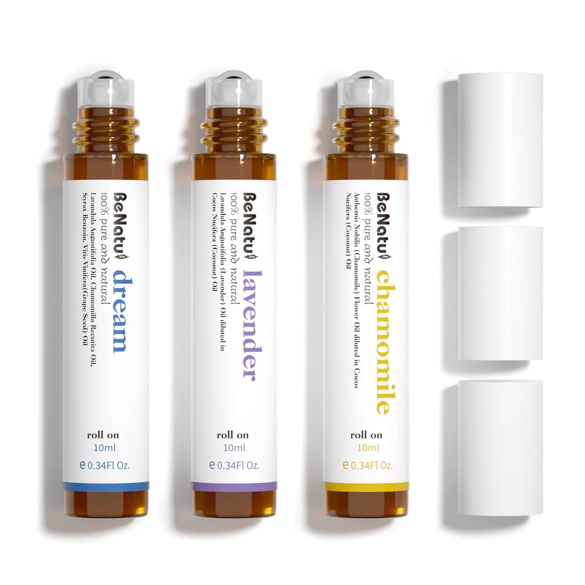 Benatu Dream Blend roll-on bottle for deep relaxation and on-the-go use