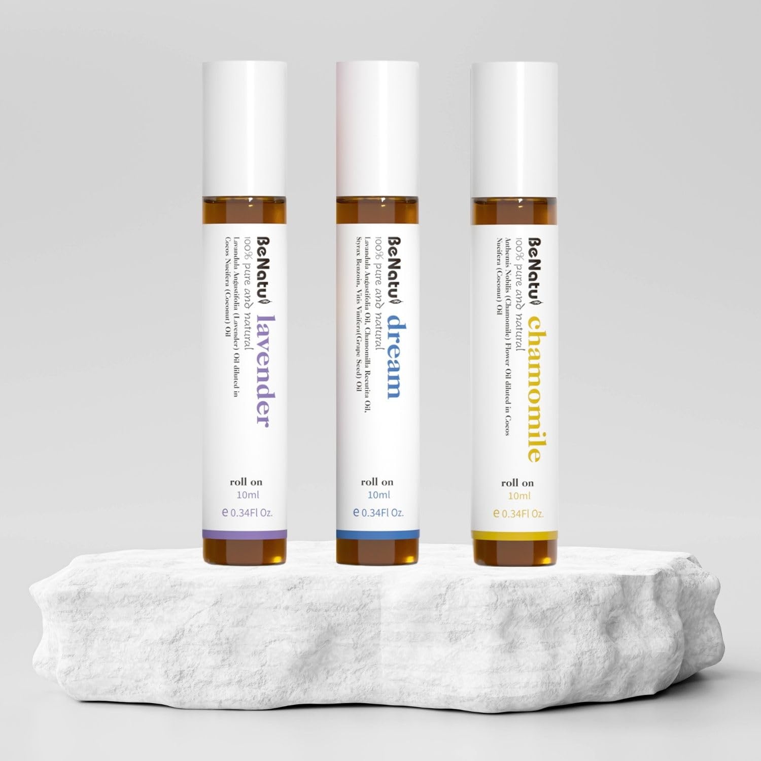 Benatu Gift-ready roll-on set suitable for wellness lovers