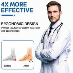 BENAYO insole in use during walking to alleviate fatigue.