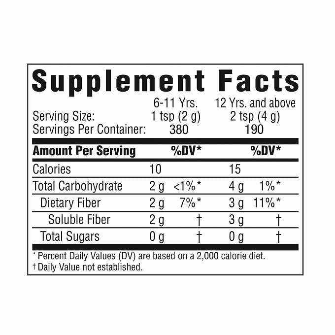 Benefiber Original powder used in baking to add fiber without changing texture.